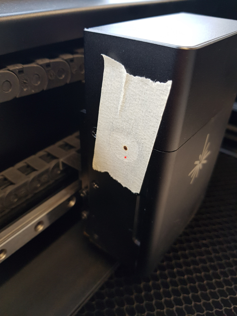 Removal of White Sticker Covering 3mm Basswood - Laserbox - Makeblock Forum