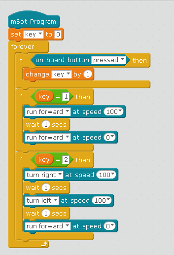 Questions on different Mode Using on board button - mBot - Makeblock Forum