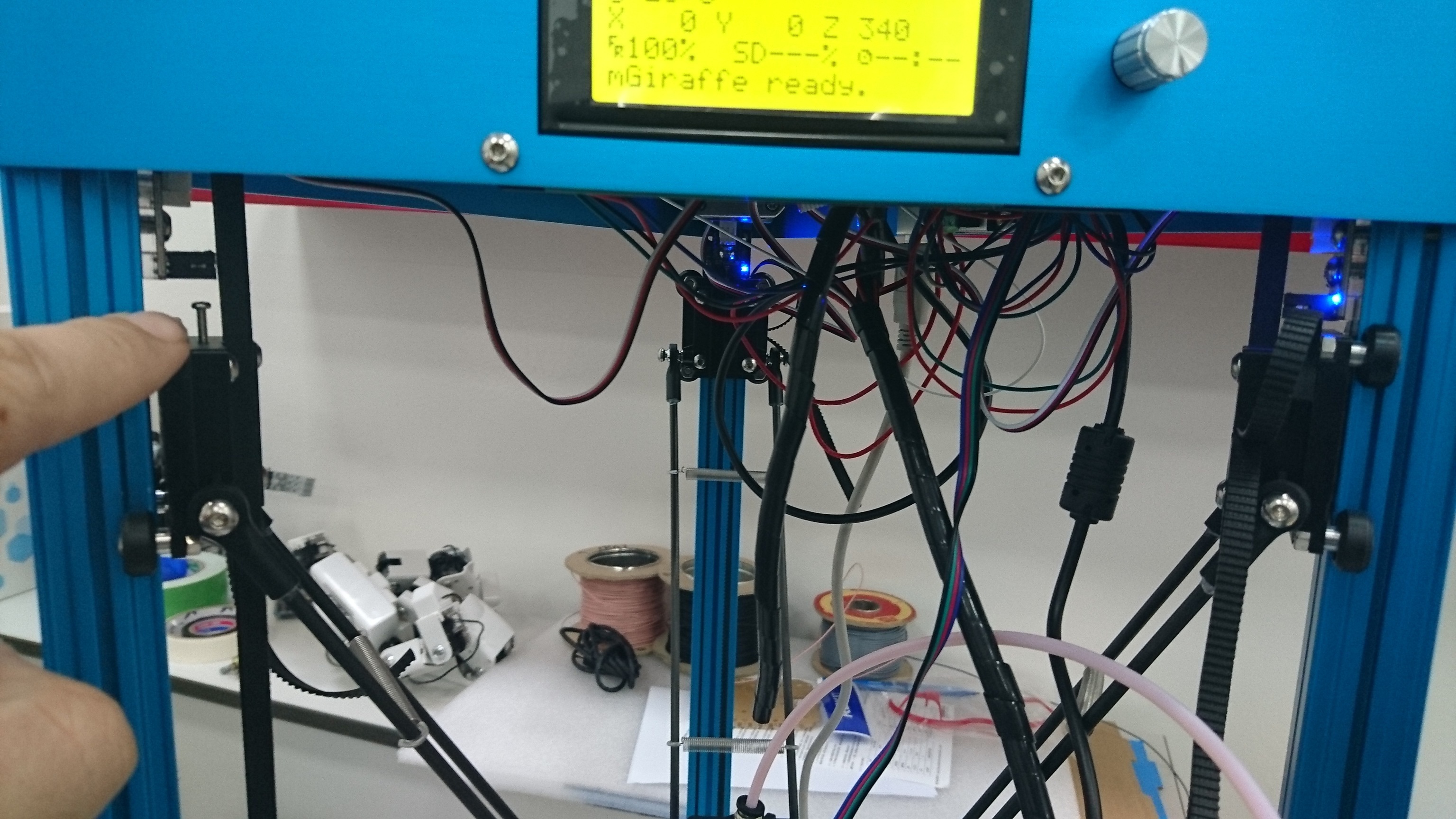 Mgiraffe debugging fualt - 3D Printer - Makeblock