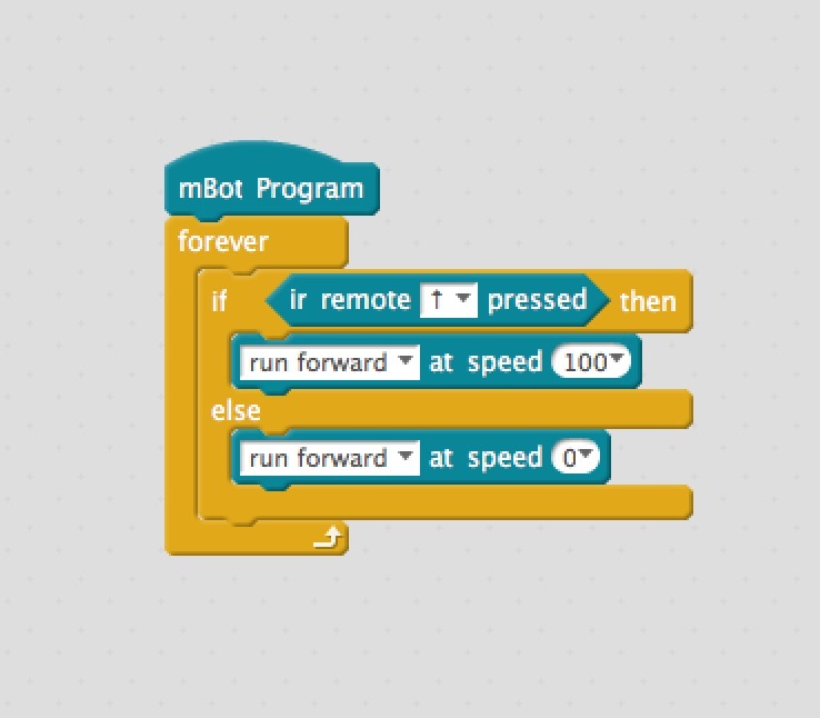 Mbot remote 2024 control code